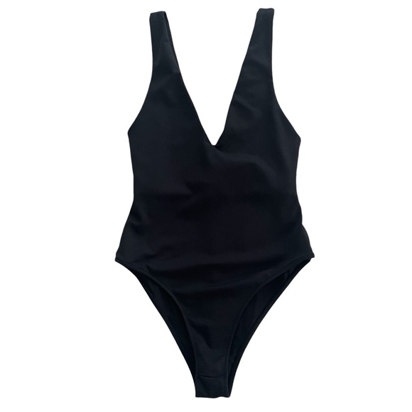 Zara Deep V Neck Bodysuit - Picture 1 of 7